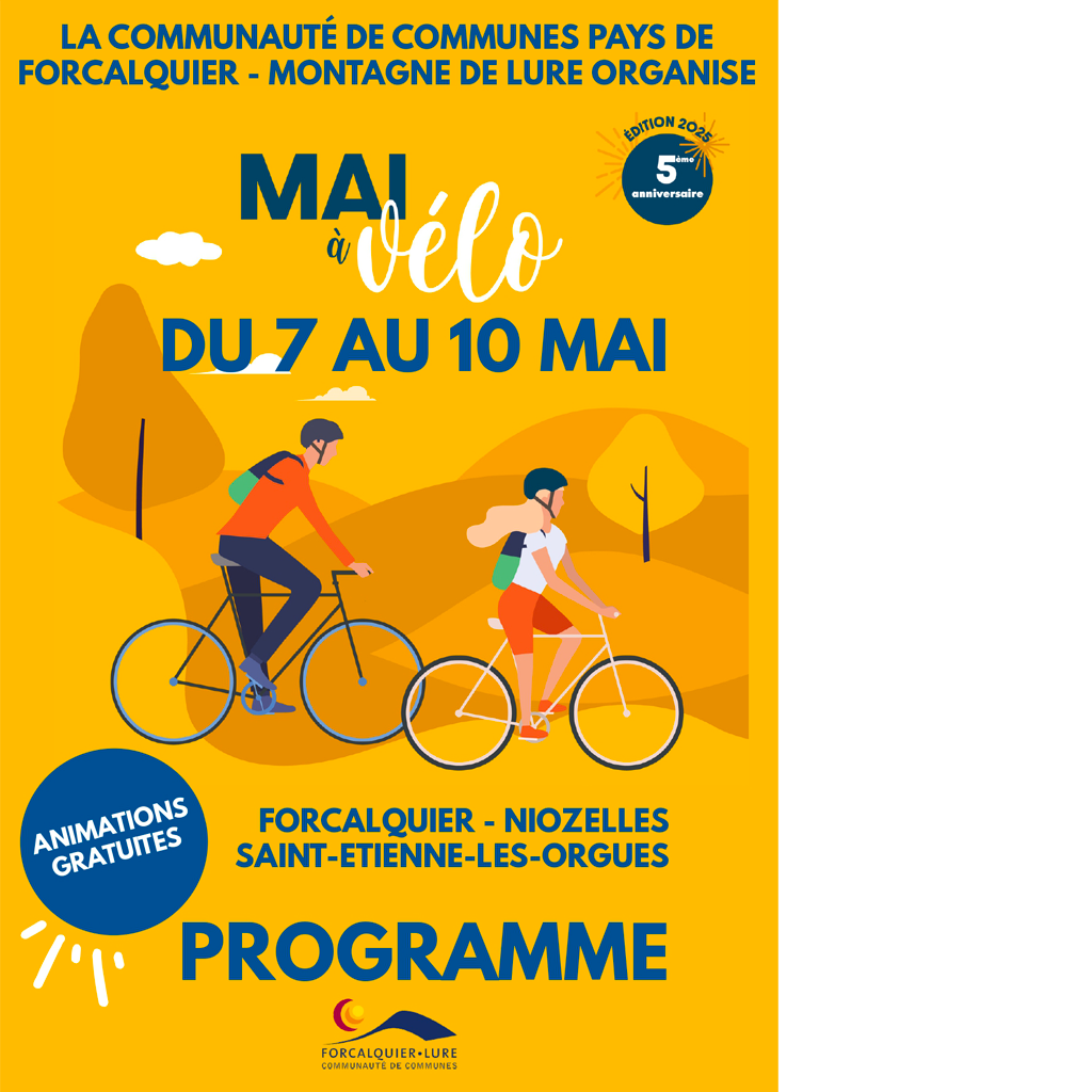 Mai à vélo du 7 au 10 Mai