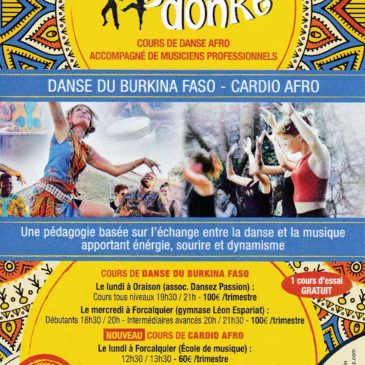 Cours de danse Afro