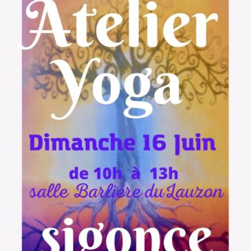 Yoga le 16 juin