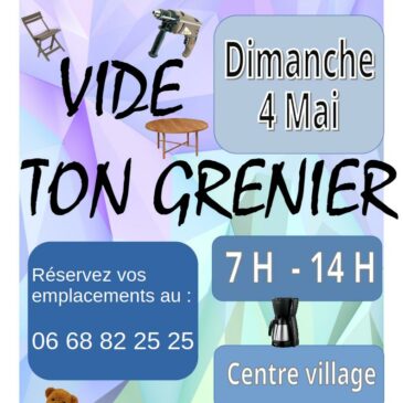 Vide ton grenier