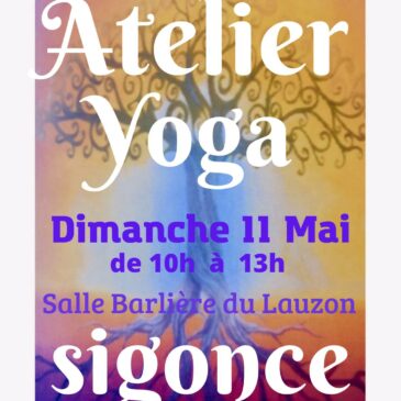 YOGA Dimanche 11 mai